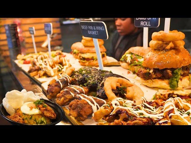 Amazing Burgers and Fried Rice at Cape Town Food Market