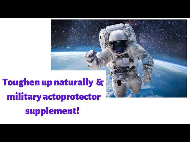 Toughen Up Naturally Plus Millitary Actoprotecor Supplement