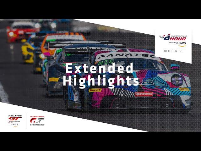 Extended Highlights | Indianapolis 8 Hour | IGTC + Fanatec GT America 2024