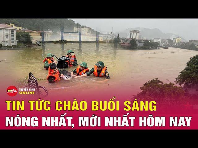 Bản tin sáng 11/6: Cập nhật diễn biến tình hình mưa lũ, sạt lở đất ở Hà Giang | Tin24h