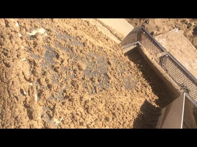 Sepro Dewatering Screen In Action | Sepro Aggregate Equipment