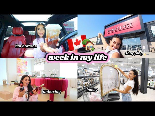 A Week in my life in Toronto  Shopping, Home decorating, Family & more