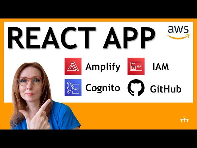 AWS Project–Building a React App with Amplify (Gen 1), Cognito, and CI/CD with GitHub | AWS Tutorial