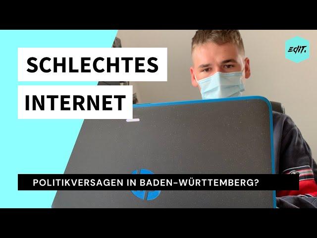 Schlechtes Internet in Baden-Württemberg