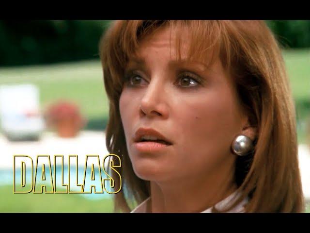 DALLAS - Pam Ewing GetsThe Shock Of Her Life.