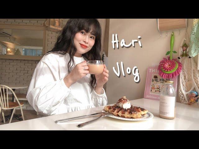 하리 Vlog | 4학년 뷰티과 개강브이로그/뷰티과 일상/4학년/친구랑 카페가기/졸업작품발표