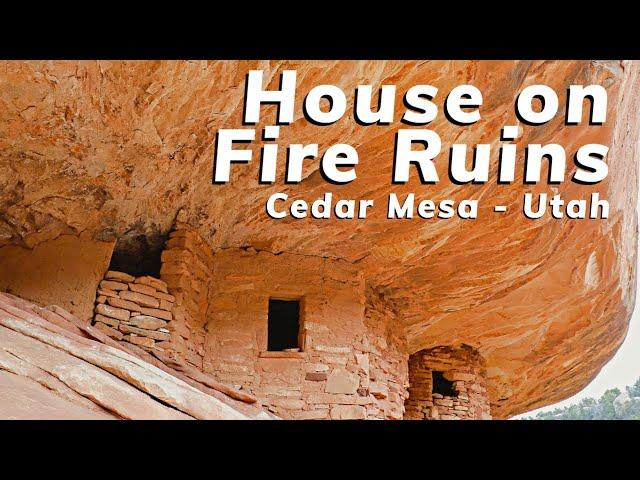 Hike to House on Fire Ruins - Cedar Mesa Utah