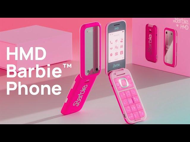 Time to start living your dream life with the HMD Barbie Phone!