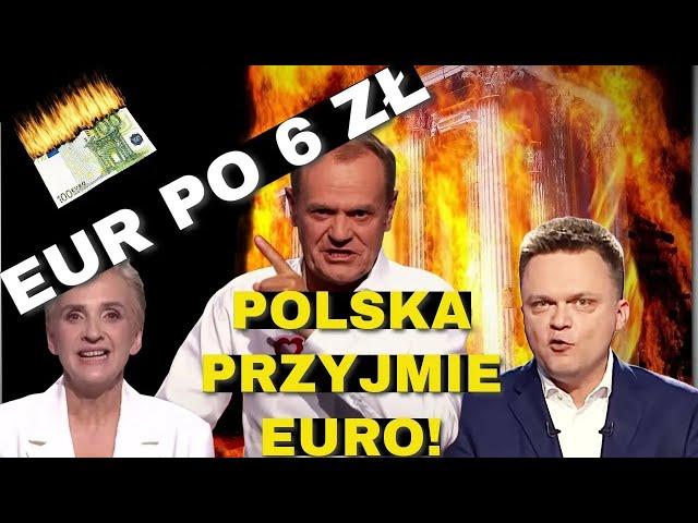 KURS EURO PO 9 ZŁ! UPADEK PLN DO DOLARA! KURSY WALUT WYKRES ANALIZA NA ŻYWO