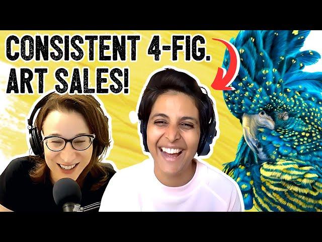 How To Make Consistent Art Sales