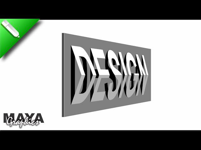 3D Perspective Typography in CorelDRAW | Stunning Text Effects Tutorial