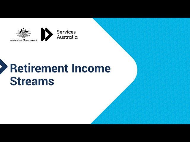 Retirement Income Streams