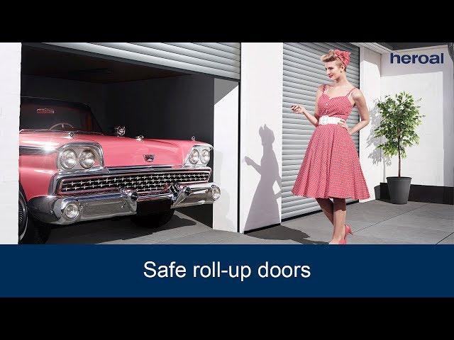 Safe roll-up doors | heroal products