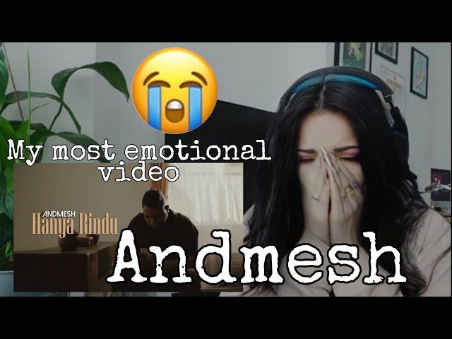 First time reaction to @andmeshofficial / Hanya Rindu / So emotional