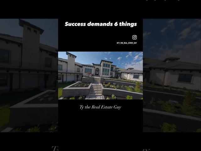 Success Demands THESE 6 THINGS... #success #motivation