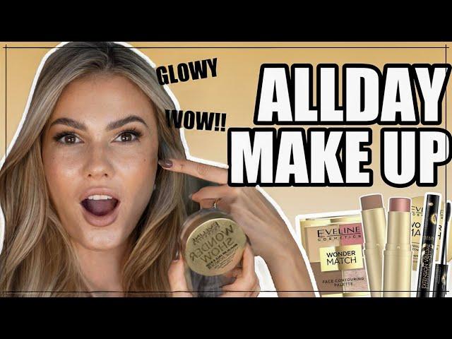 FULL FACE MAKE UP TUTORIAL - Natürliches, Glowy Alltags Make Up mit Eveline Cosmetics Cindy Jane