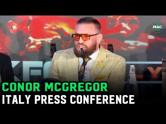 Conor McGregor: “I WILL fight BareKnuckle - Mark My Words!” | Press Conference