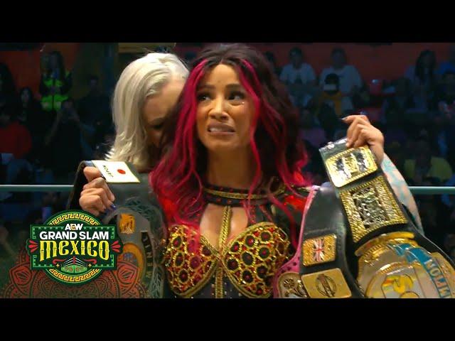 Mercedes Moné is NEW CMLL Women's Champion but Toni Storm is here! | AEW Grand Slam Mexico, 6/18/25