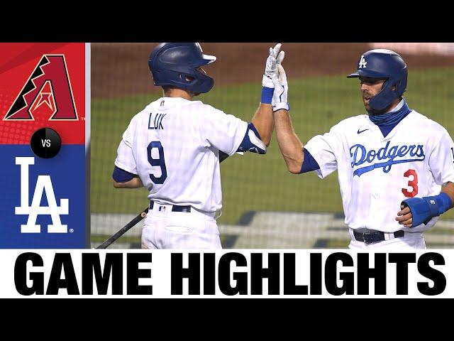 Chris Taylor leads the Dodgers to a 6-3 win | D-backs vs Dodgers Highlights 9/1/20