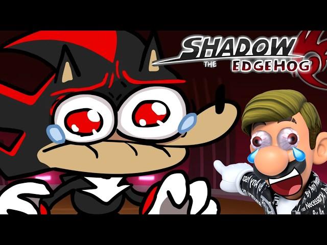 OW THE EDGE - SOMETHING ABOUT SHADOW THE HEDGEHOG - Best SONIC Animated Parody | LUIGIKID REACTS