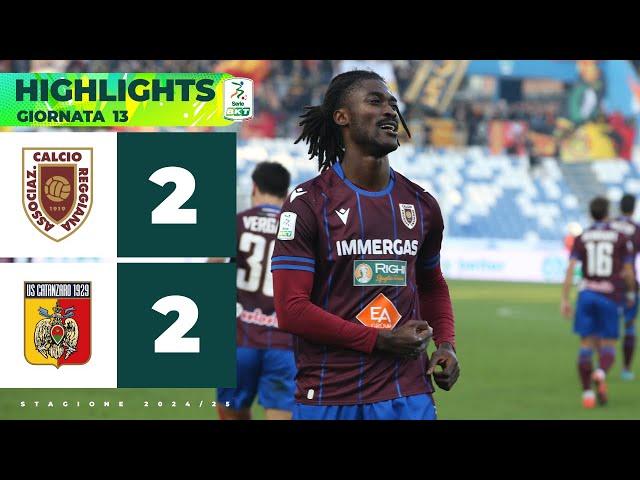 Reggiana-Catanzaro 2-2 | Solo goal folli in questo match | SERIE BKT