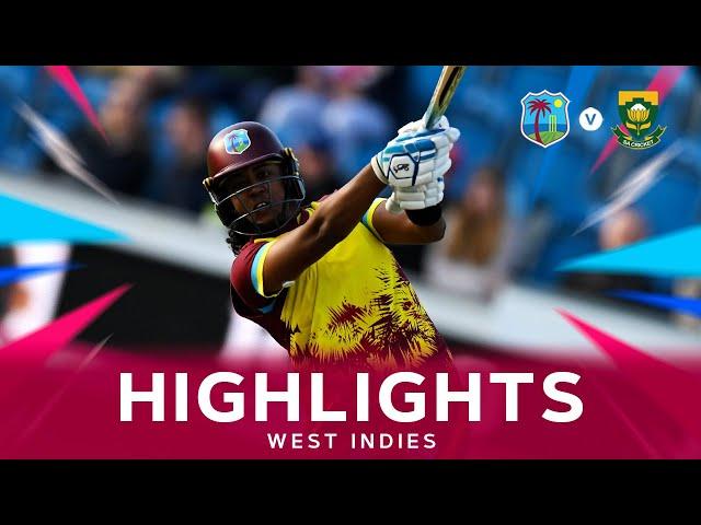 Matthews And Campbelle Fiery Partnership | Highlights | West Indies Women v South Africa | 3rd T20I