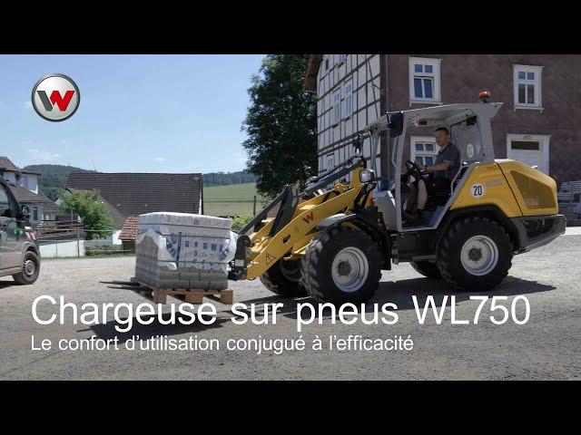 Efficace à chaque utilisation : la nouvelle chargeuse sur pneus WL750 de Wacker Neuson