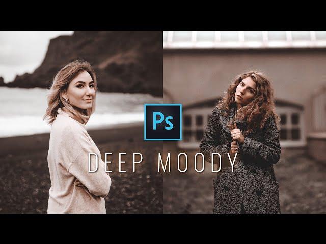 Deep Moody Color Grading Effect in Photoshop