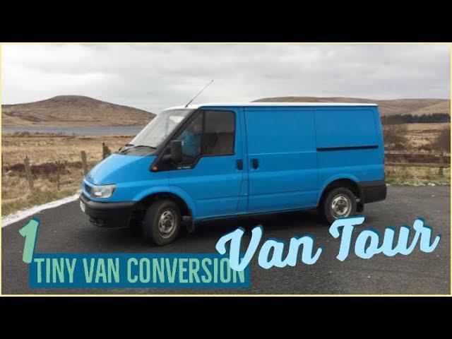 Tiny Van Tour In The Mountains, Before Conversion