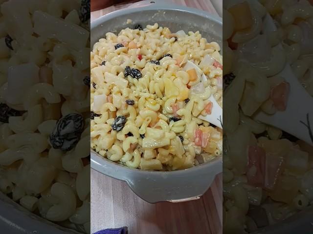 Making Macaroni Salad/#youtubeshort/Simple Western and Asian Menu