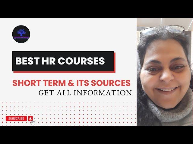 Level Up Your Career: Top Job-Oriented HR Short Courses for Graduate and Post Graduate Students