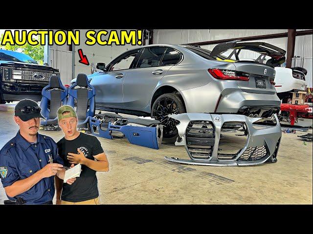 Rebuilding A Wrecked 2023 BMW M3 Part 2