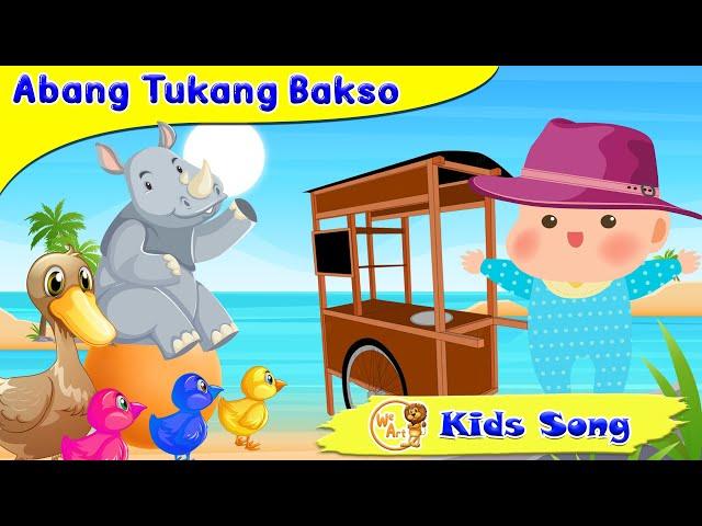 Abang Tukang BAkso / Ayam, Bebek dan Kambing lagu anak indonesia terbaru // WE ART KIDS SONG