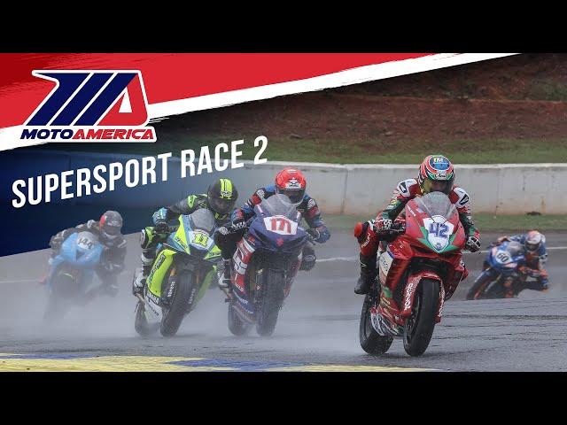 Supersport Race 2 at Road Atlanta 2024 - FULL RACE | MotoAmerica