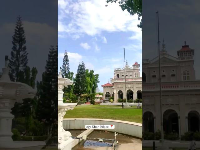 Aga Khan Palace Pune  #youtubeshorts #travel #pune #explore #shortvideo #shorts #ytshorts