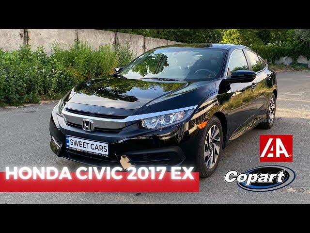 Honda Civic из США 2017 EX. Обзор комплектации, покупка, ремонт.