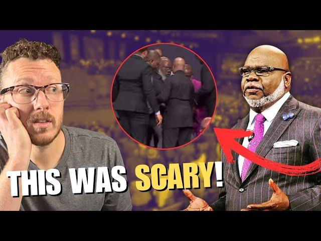 TD Jakes Suffers Health Scare While Preaching (with updates and lessons)