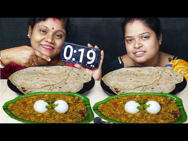 BOIL EGG  PARATHA  EGG TARKA  EATING CHALLENGE // STREET FOOD  CHALLENGE // food family & more