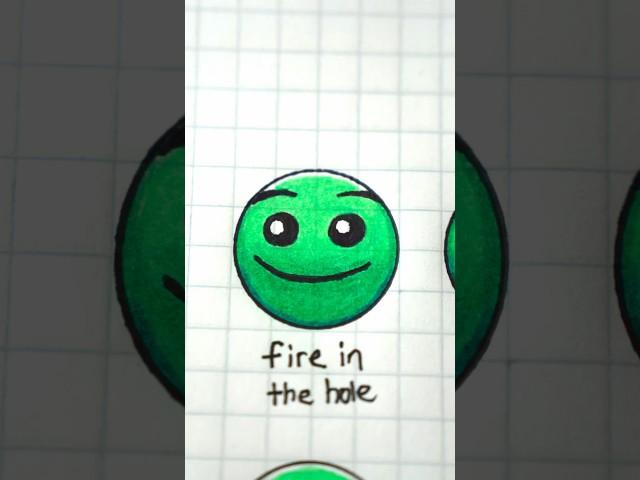 The Types of FIRE IN THE HOLE #geometrydash #art