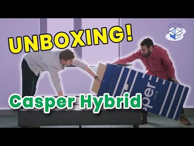 Casper Wave Hybrid Mattress Unboxing | Casper's Best Mattress? (New Casper Mattress 2019)