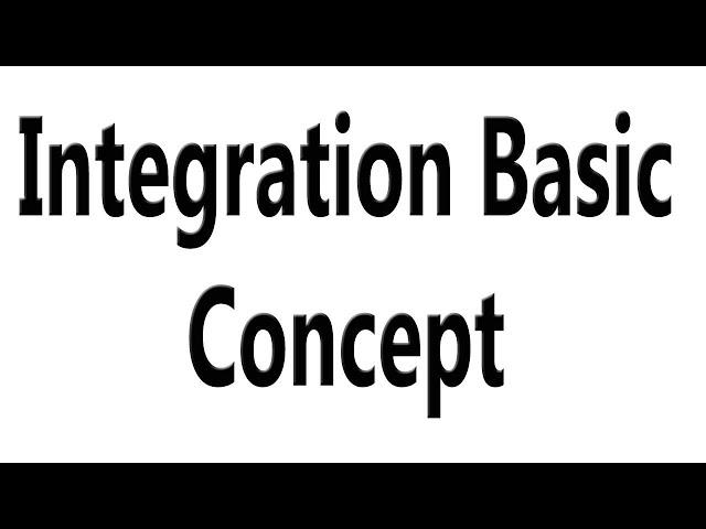 Integration Basic Concept | Integration Of Basic Concept Chapter | Dev Kumar | Technical Sanju First
