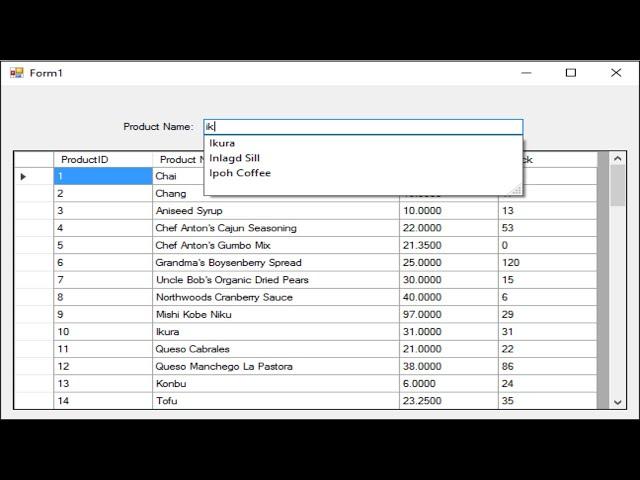 C# Tutorial - How to make a TextBox AutoComplete | FoxLearn
