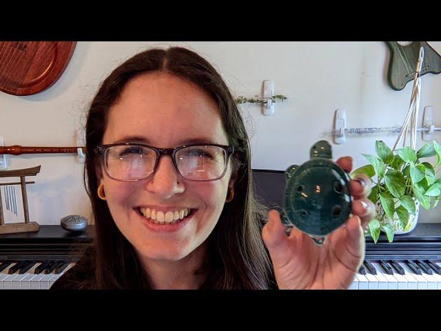 Inexpensive and Adorable Turtle Pendant Ocarina from Amazon! Unboxing and Review