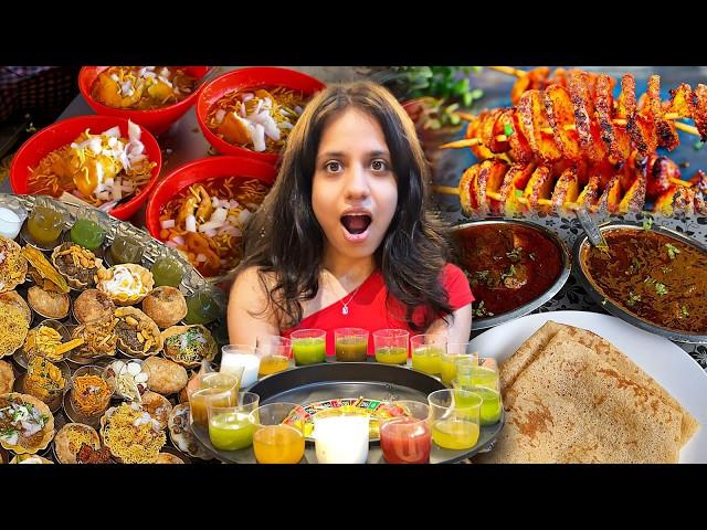 I Tried EVERY VIRAL FOOD PLACE IN 24 HOURS  | craziest food!!