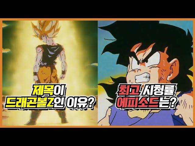 우리가 몰랐던 【드래곤볼Z 애니메이션】 28가지 TMI