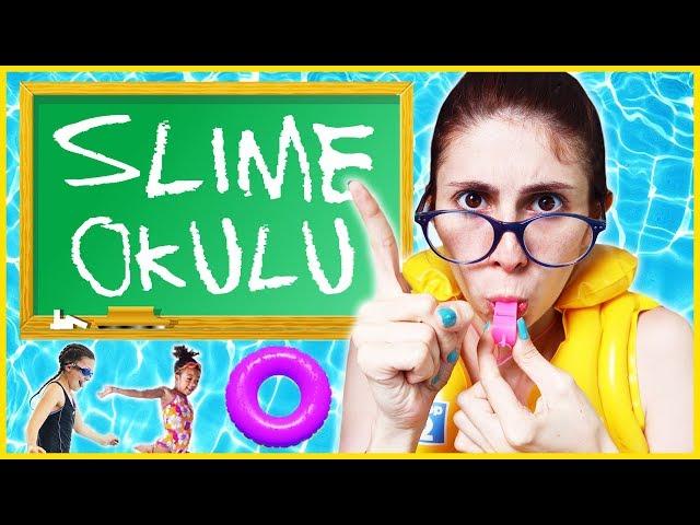 Slime Okulu Öğretmen Öğrenci Havuz Dila Kent