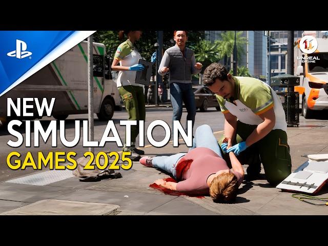 TOP 25 MOST REALISTIC New Simulation Games coming out in 2025