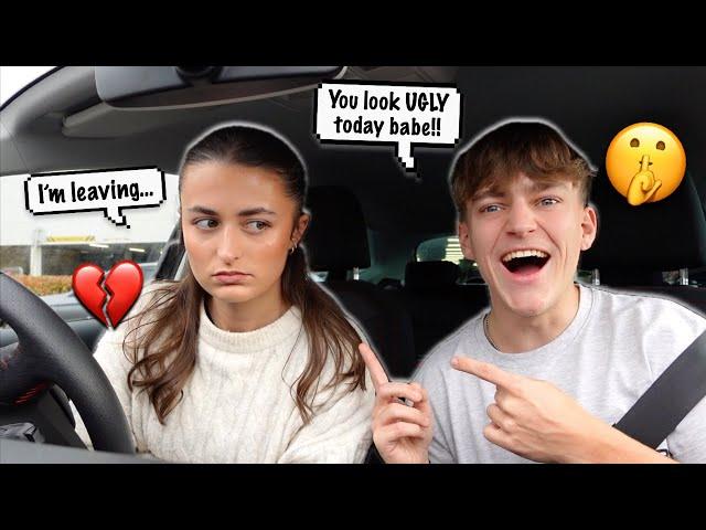 Calling My GIRLFRIEND UGLY PRANK To See How She Reacts! *SHE LEFT*