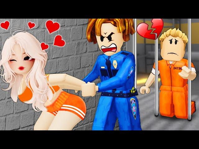 ROBLOX Brookhaven RP: My BAD COP  is OBSESSED with Me | Gwen Gaming Roblox