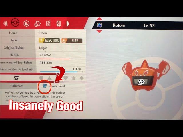 The Best Competitive Rotom And Build In Pokemon Sword And Shield